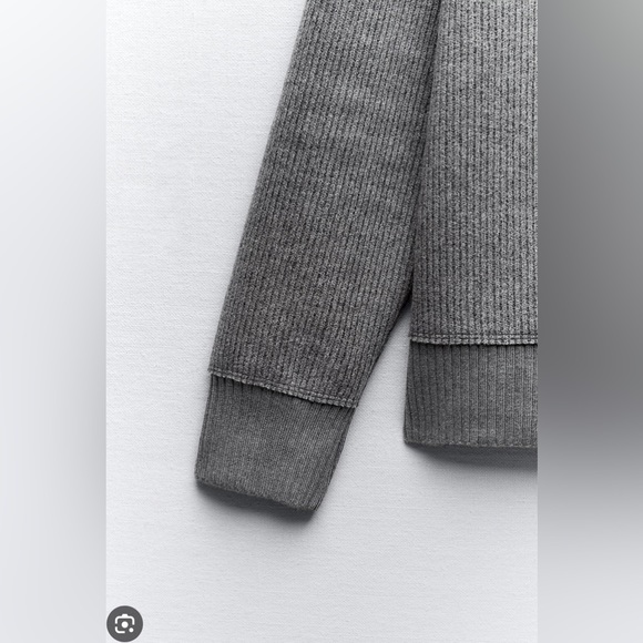 Zara gray sweater size s - Picture 4 of 6